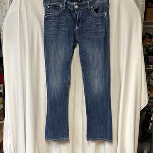 Express Dark Blue Denim Jeans